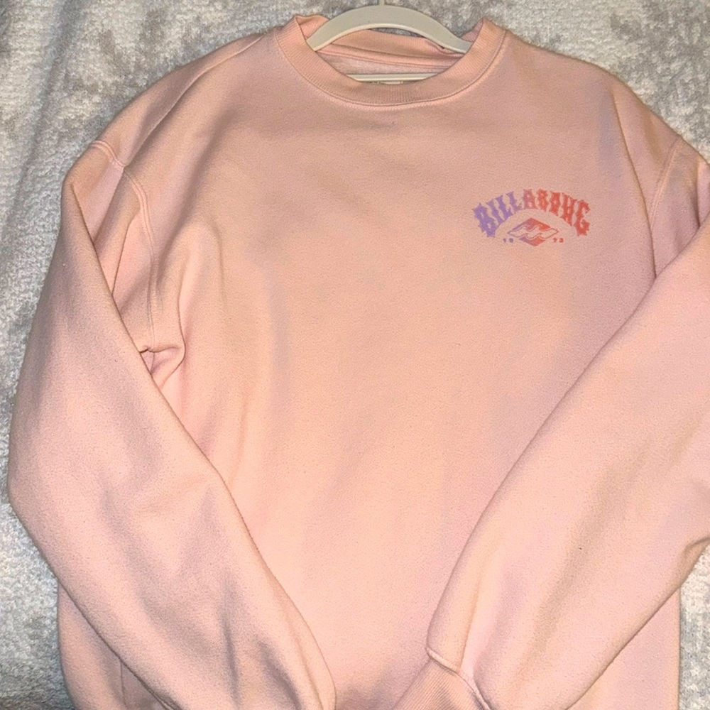 Billabong pink size S sweatshirt